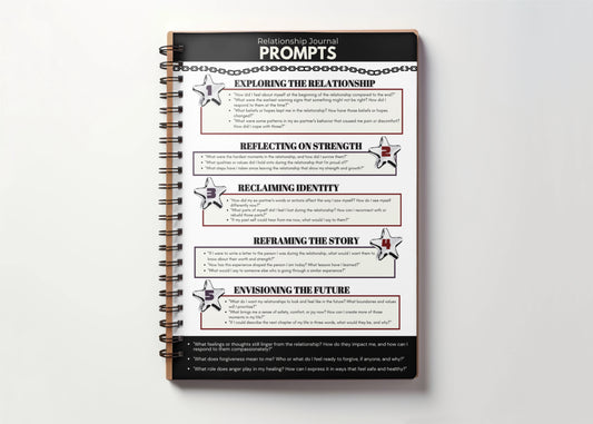Relationship Journal Prompts for Healing | Breakup Recovery & Toxic Relationship Reflection
